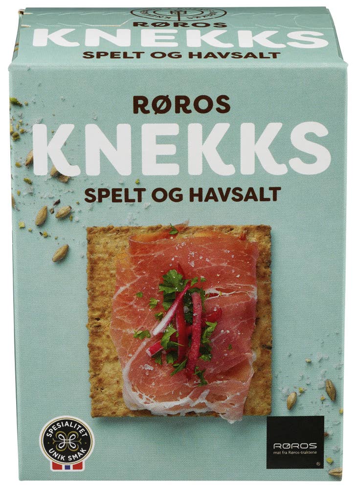 Knekks Med Spelt Og Havsalt