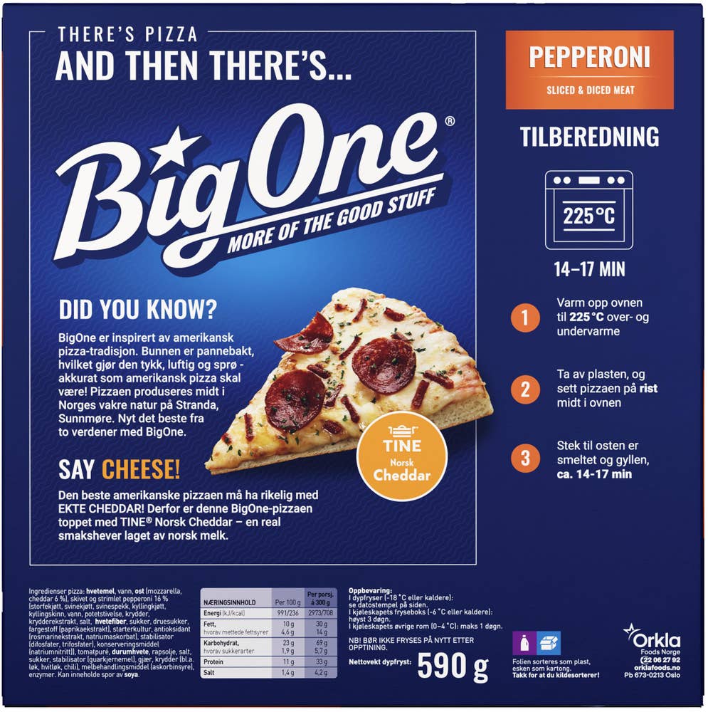 Big One Pepperoni Pizza