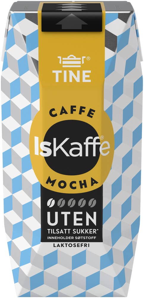 IsKaffe Caffe Mocha Uten Tilsatt Sukker, 330 ml