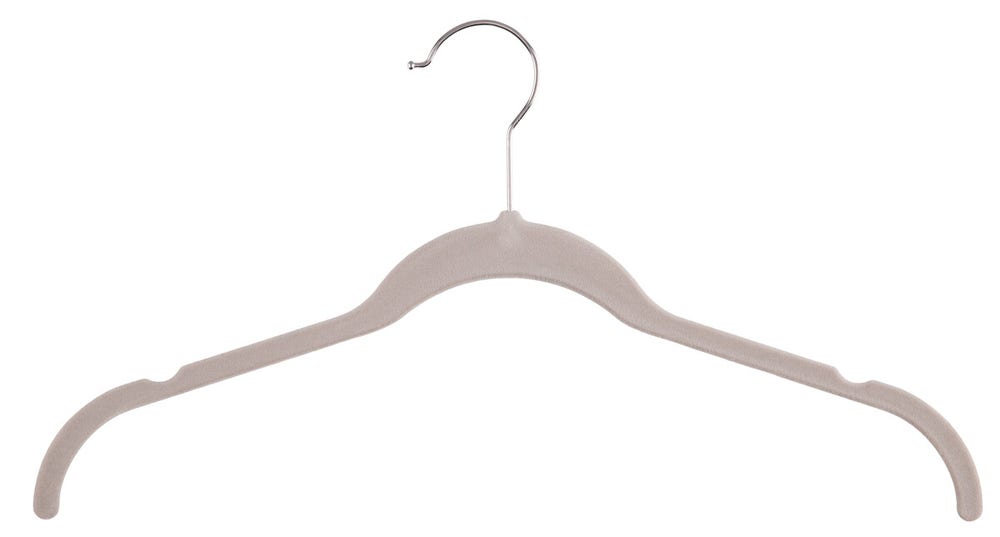 Clas Ohlson Flosset kleshenger grå