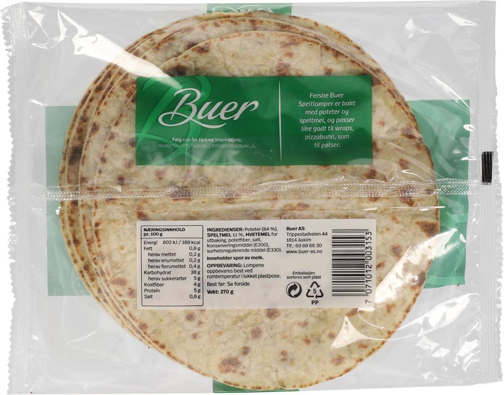 Buer Store speltlomper
