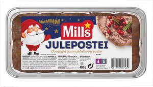 Mills Ovnsbakt julepostei