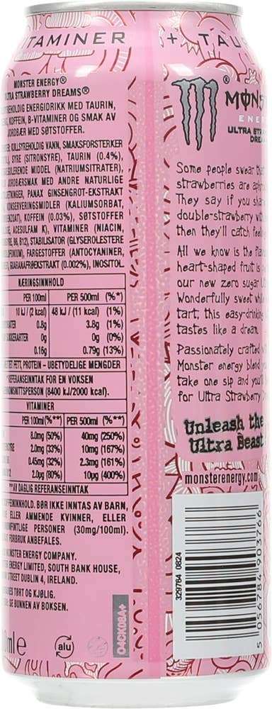 Monster Ultra Strawberry Dreams