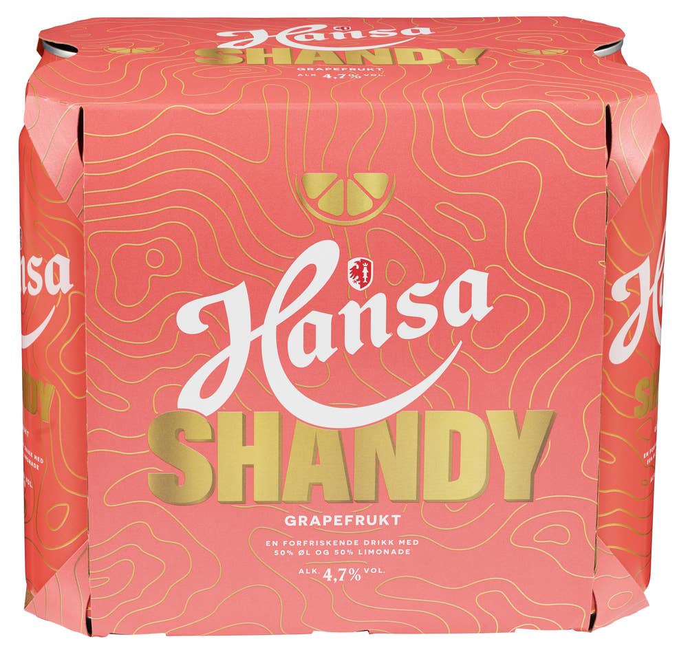Hansa Shandy Grapefrukt