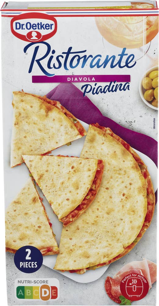 Dr. Oetker Ristorante Piadina Diavola 2-pk