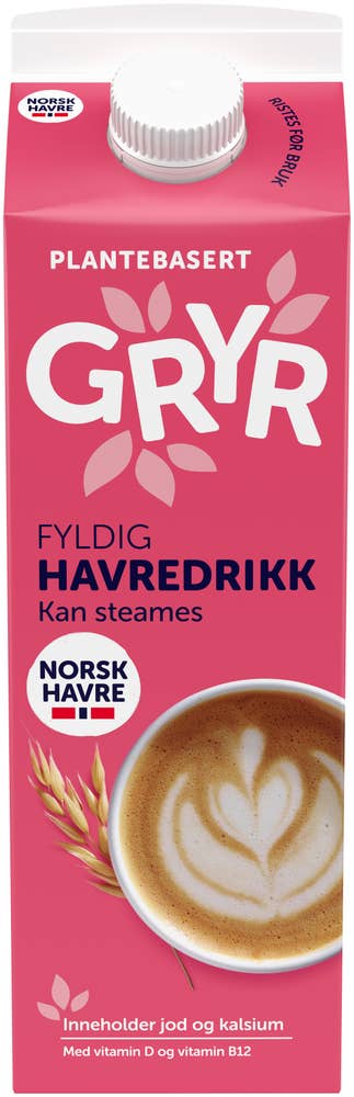 TINE Gryr fyldig havredrikk
