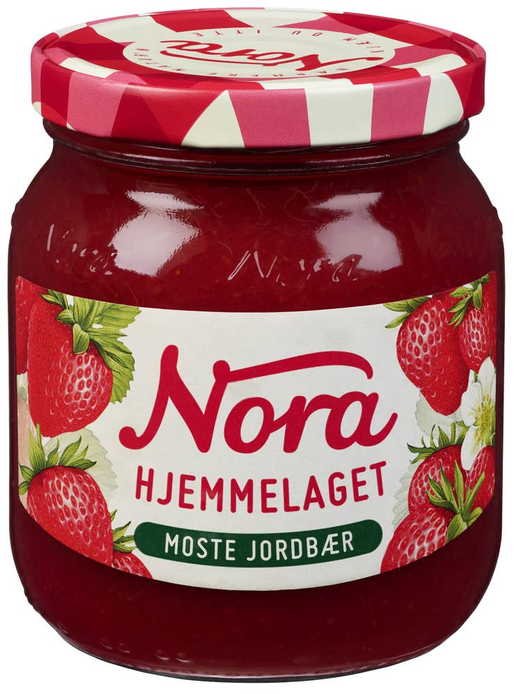 NORA Moste jordbær Hjemmelaget