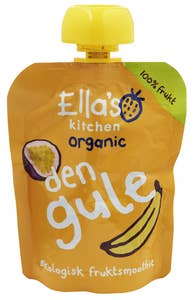Ella's Kitchen Den gule Fra 6 mnd, økologisk fruktsmoothie