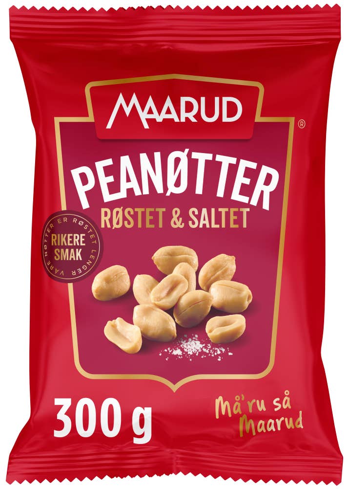 Maarud Peanøtter Røstet & Saltet