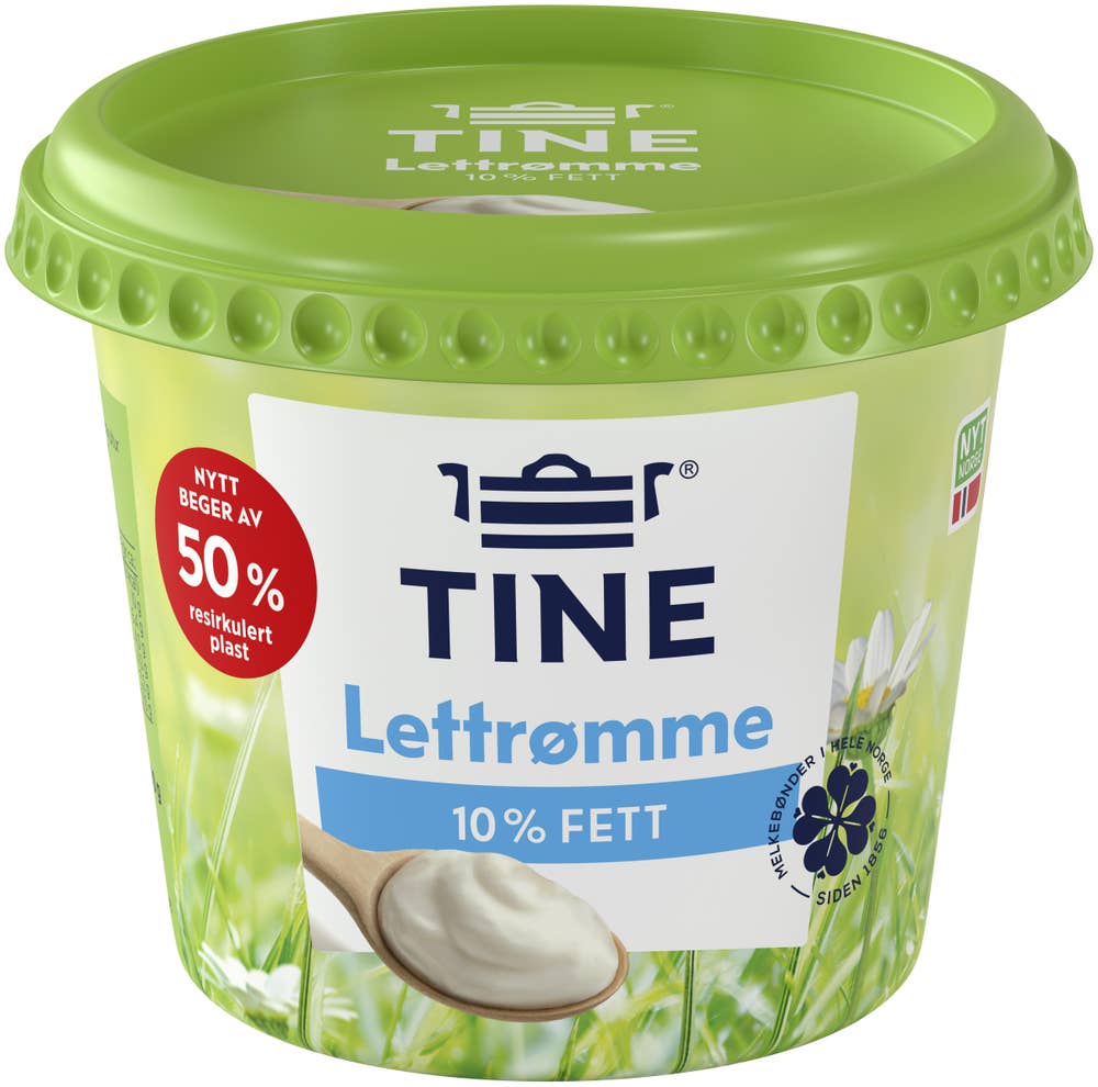 TINE Lettrømme 10%