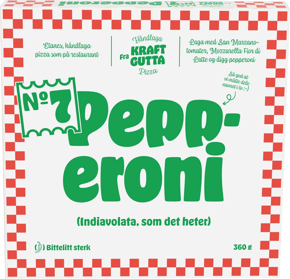 No. 7 Pepperoni Indiavolata, 360 g