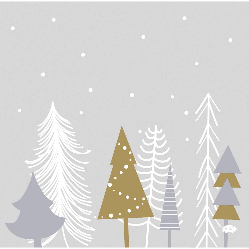 Duni Servietter Winter Trees 40x40cm