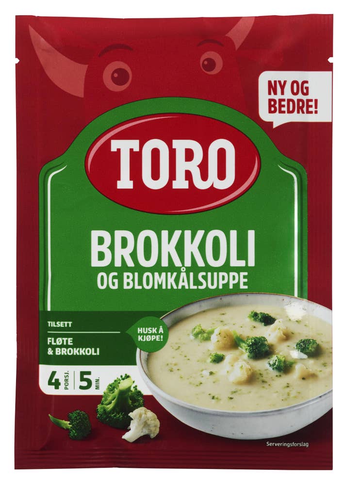 Toro Brokkoli- og blomkålsuppe