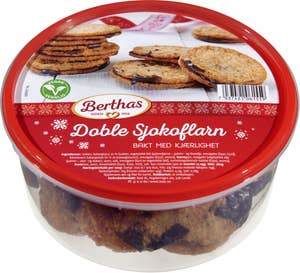 BERTHAS Doble sjokoflarn