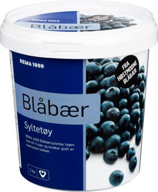 REMA 1000 Blåbærsyltetøy