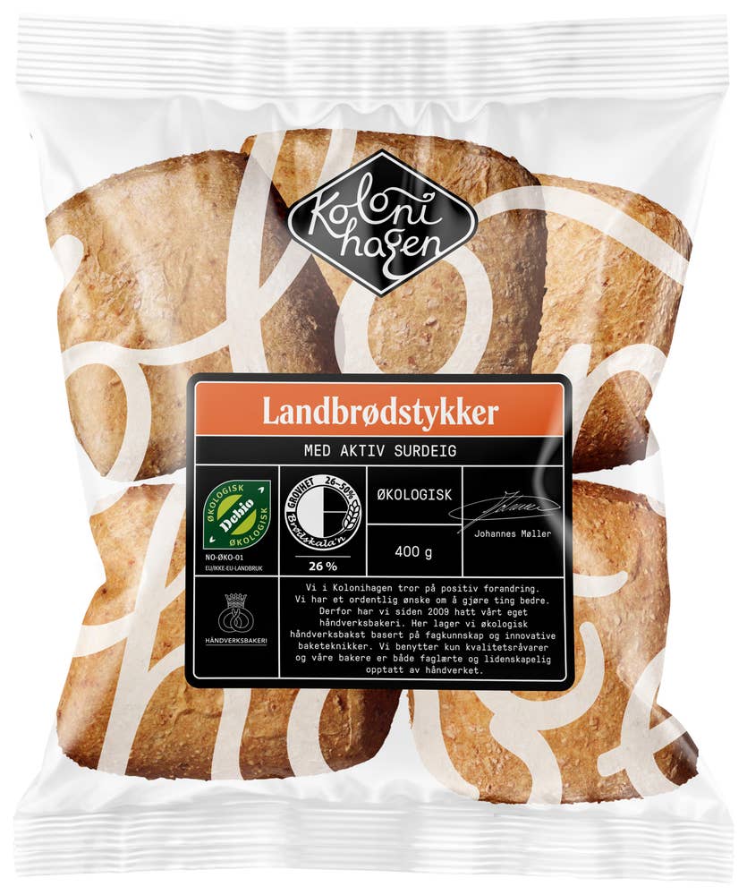 Kolonihagen Landbrødstykker 5 stk