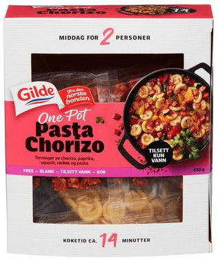 Gilde One Pot Pasta Chorizo