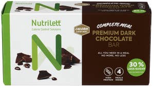 Nutrilett Premium dark chocolate 4-pk