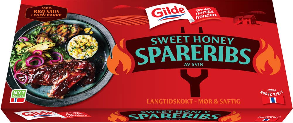 Gilde Spareribs sweet honey BBQ