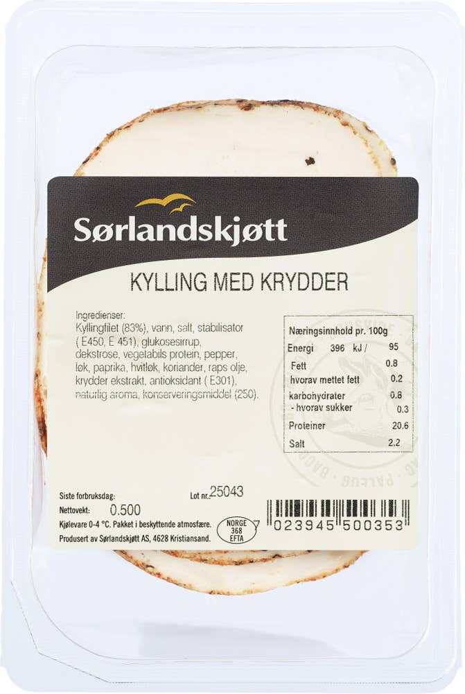Sørlandskjøtt Kylling med krydder