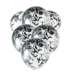 Festive Konfettiballonger 6 stk