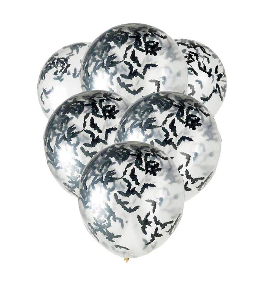 Festive Konfettiballonger 6 stk
