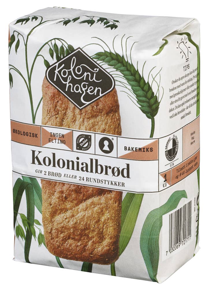 Økologisk brødmiks Kolonialbrød 1 kg