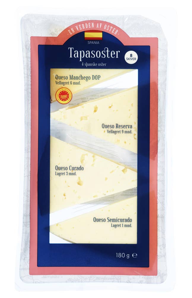 REMA 1000 Tapasbrett 4 Oster En Verden Av Oster