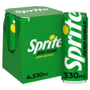 Sprite Zero Sugar 4 x 0,33L