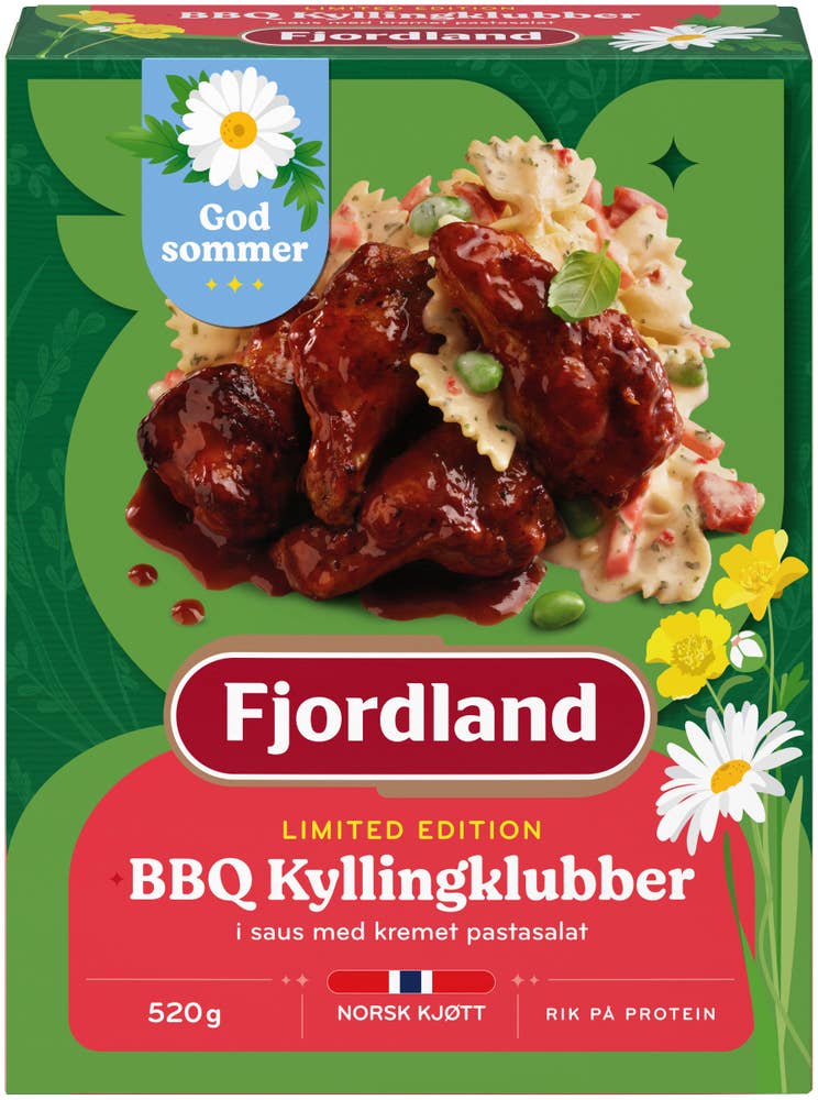 Fjordland BBQ Kyllingklubber