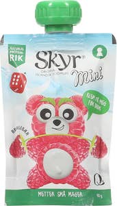 Q Skyr mini bringebær Porsjonspose
