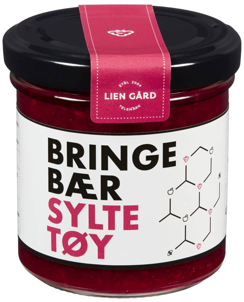 Lien Gård Bringebærsyltetøy