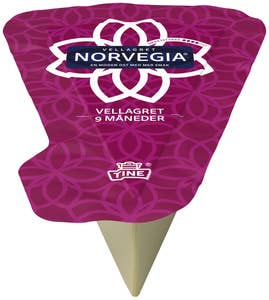 TINE Norvegia vellagret med skorpe 9 mnd