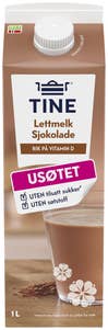 Tine Lettmelk Sjokolade Usøtet