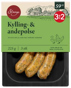 Stange Kylling og andepølse