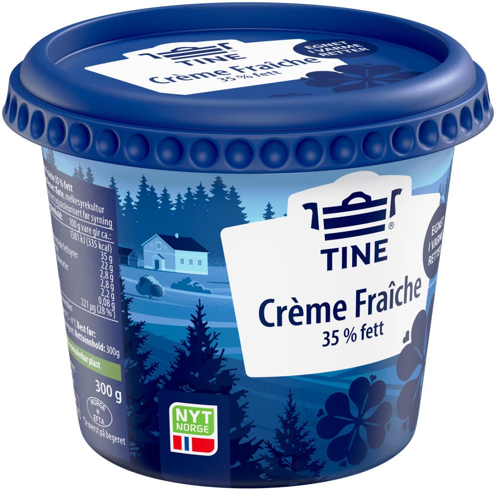 TINE Crème Fraîche Original, 35% fett