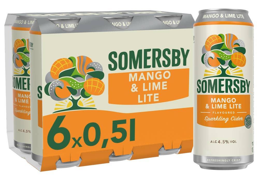 Somersby Mango Lime Lite 6 x 0,50 l