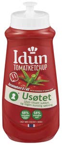 Idun Tomatketchup Usøtet