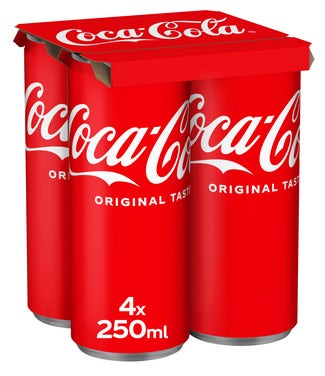 Coca-Cola Regular 4 x 0,25l
