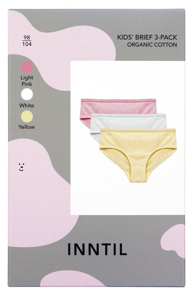 Inntil Truser Tre farger, barn str. 98-104