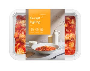 Fiks ferdig Sursøt kylling Fiks ferdig, 2 porsjoner