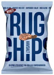 Den Lille Chipsfabrikken Rugchips Havsalt