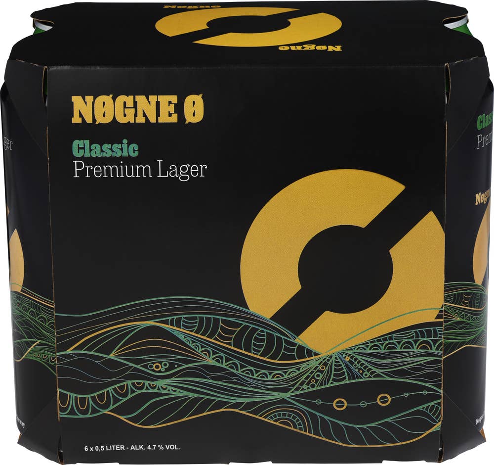 Nøgne Ø Classic Premium Lager 6 x 0,5 l