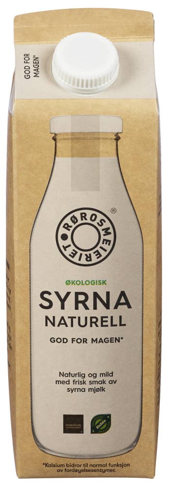 Rørosmeieriet Syrna naturell Økologisk