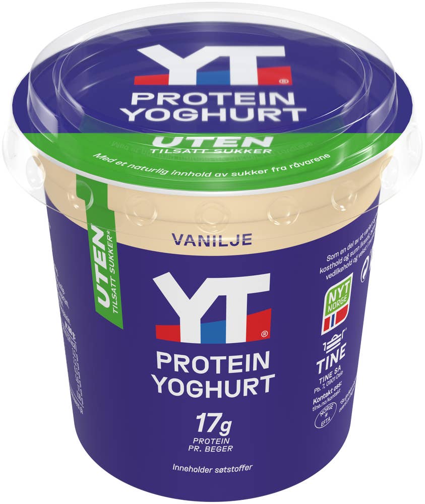 TINE YT proteinyoghurt Vanilje