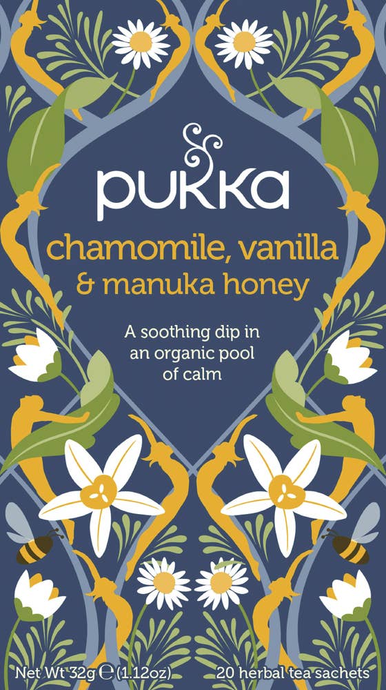 Pukka Chamonille, vanilla & manuka honey 20 teposer