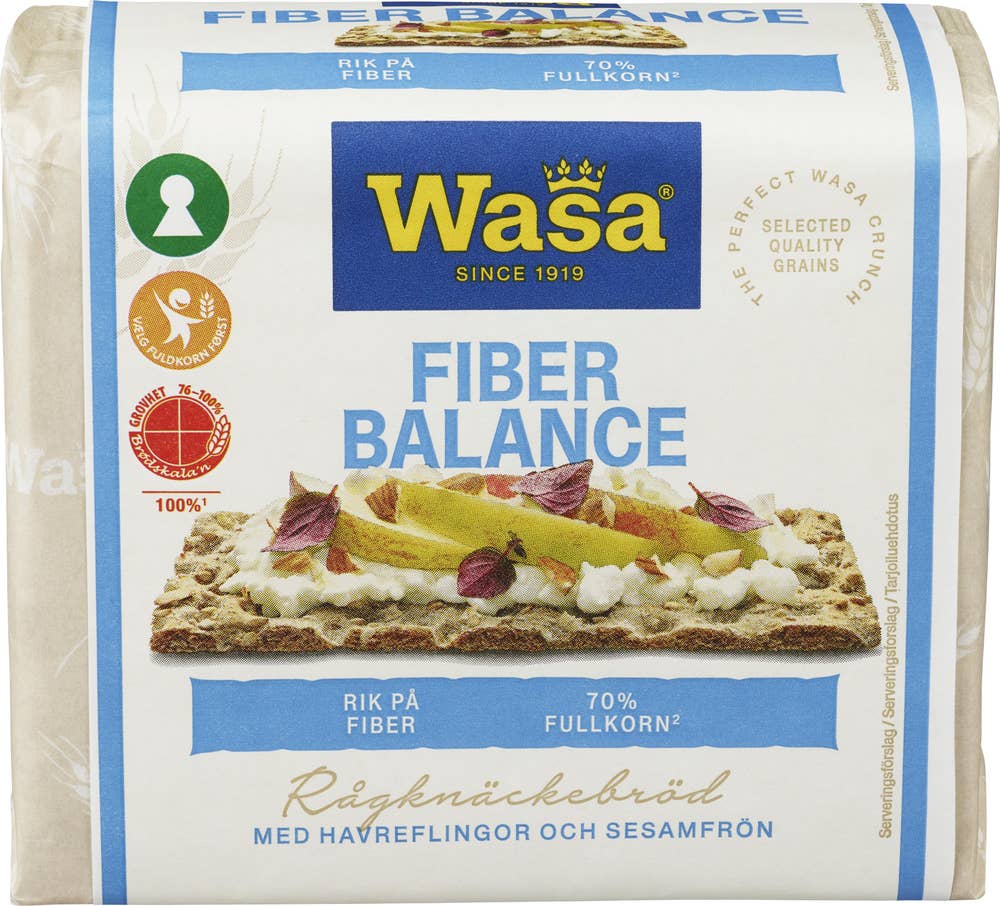Wasa Knekkebrød Fiber Balance