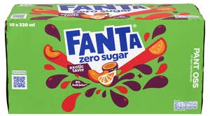 Fanta Exotic Zero Sugar 10x0,33L