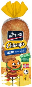 Chicago hamburgerbrød