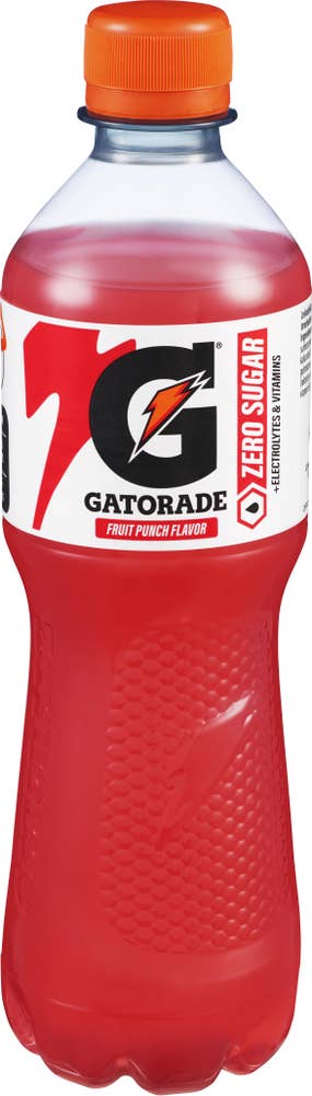 Gatorade No Sugar Fruit Punch